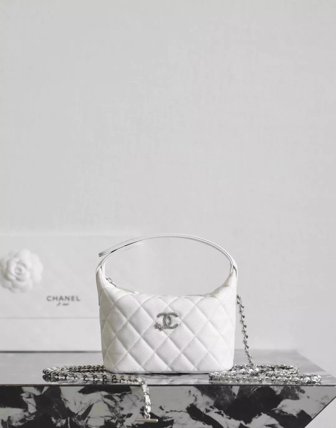 Chanel 25 hobo bag-12